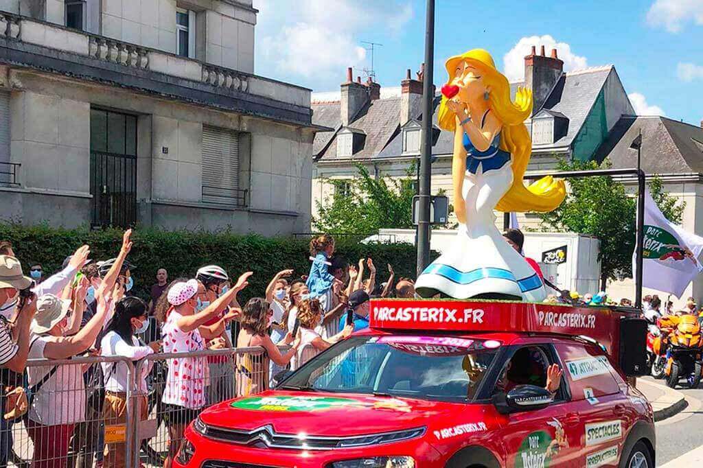 Falbala, page Asterix du Tour de France