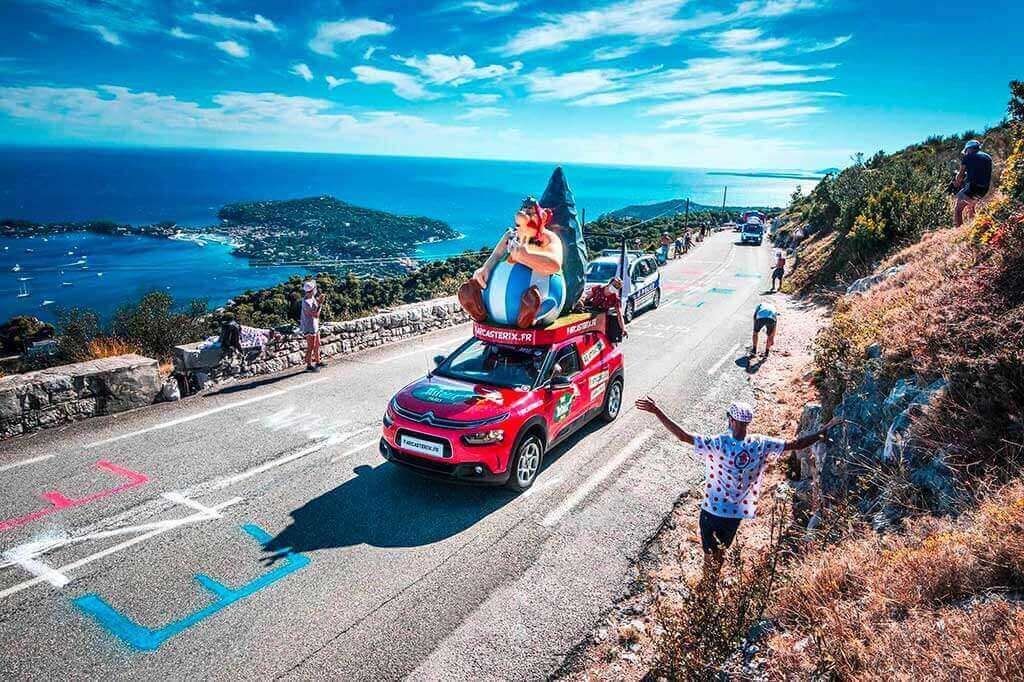 Avec BBN, les caravanes passent sur le Tour de France !